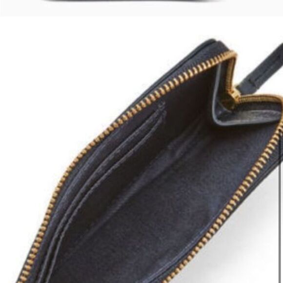 NWT Y2K Fossil Phone leather case /wallet Chic OLD STOCK $45 - Picture 2 of 4